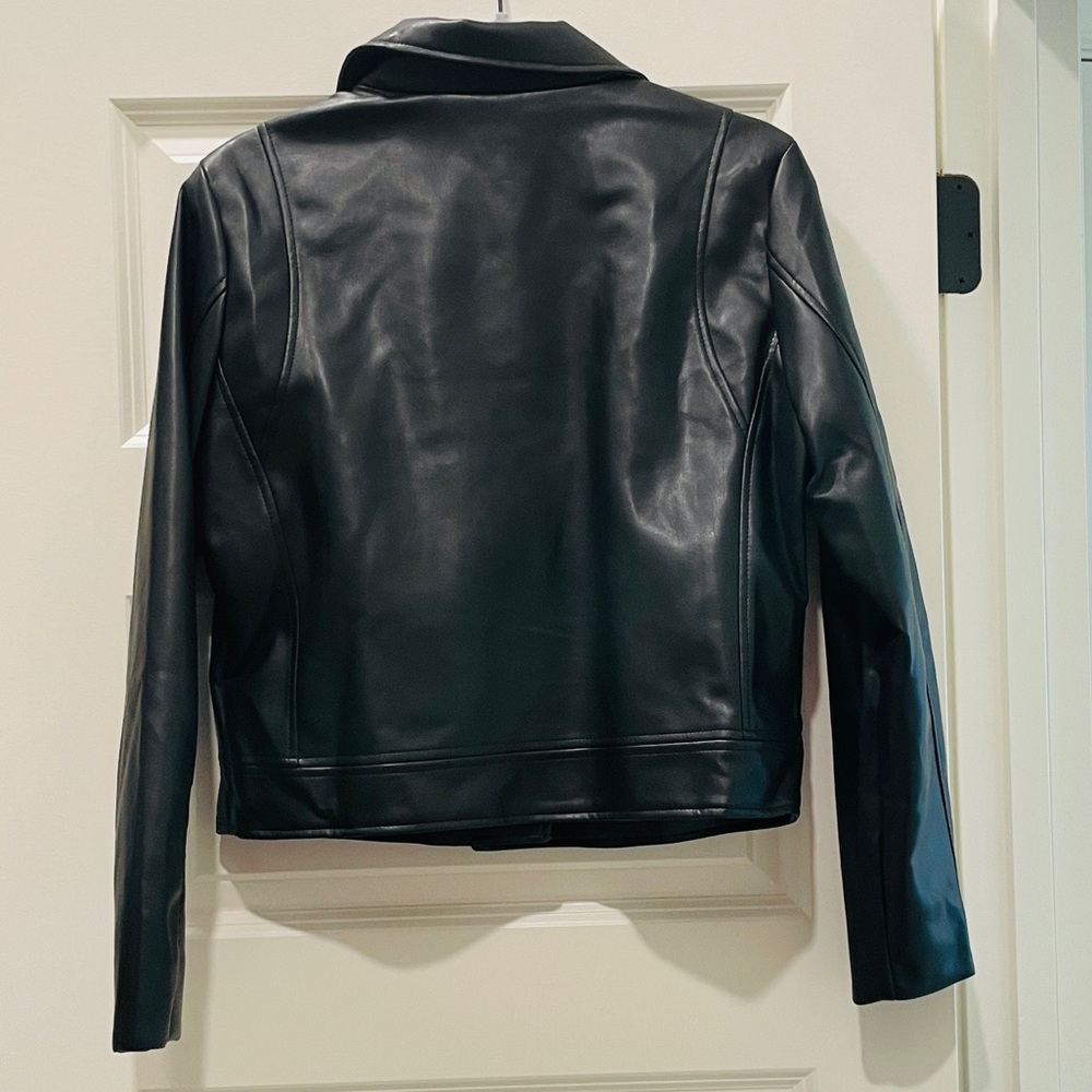 Double Zero Black Bomber Jacket Classic Style - image 2